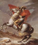 Jacques-Louis  David napoleon crossing the alps Germany oil painting artist